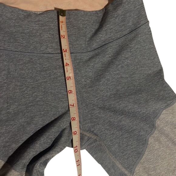 Outdoor Voices Blue Gray Pink Colorblock Athletic Leggings Size Medium - Picture 9 of 9
